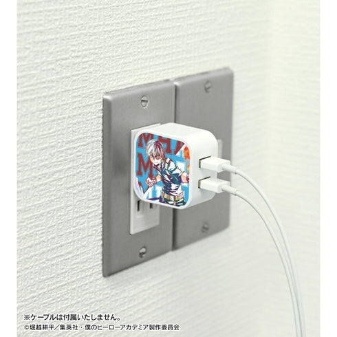 『僕のヒーローアカデミア』轟焦凍 Ani-Art 第3弾 全身ver. 2ポートUSBアダプター【202508再販】